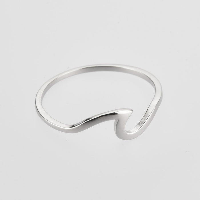Silver Wave Ring 