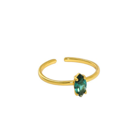 Deyn Green Gold Ring 