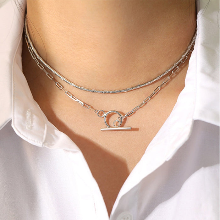 Baly Silver Necklace 