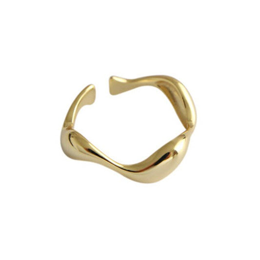 Amber Gold Ring 