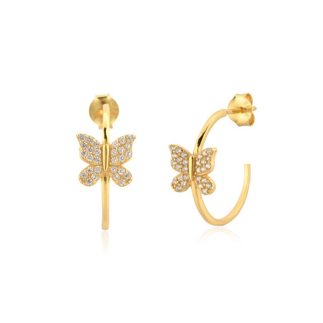 Gold Fairy Earrings 