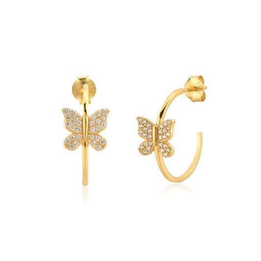 Gold Fairy Earrings 