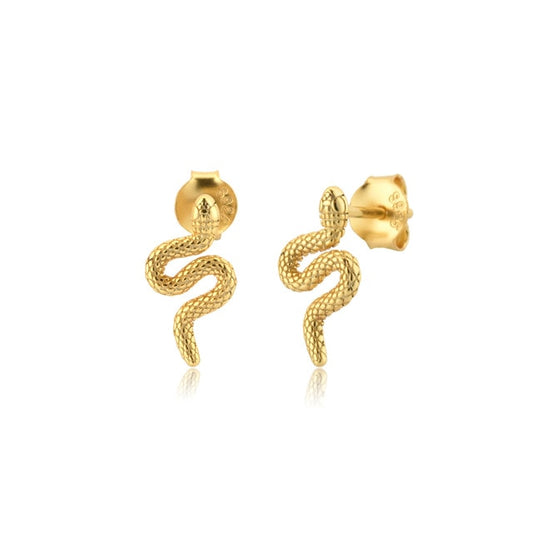 Gold Mamba Earrings 