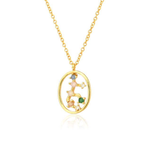 Colorful Zodiac Necklace 