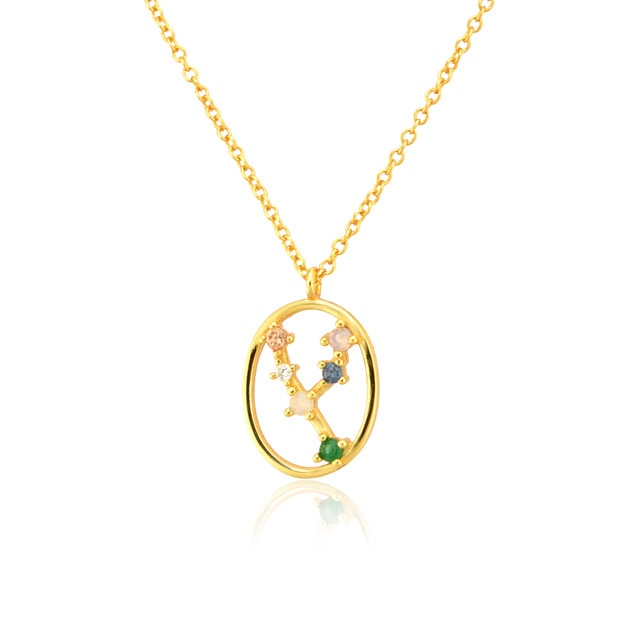 Colorful Zodiac Necklace 