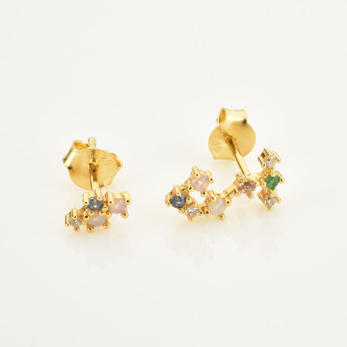 Colorful Zodiac Earrings 