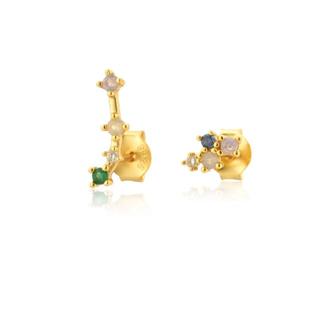 Colorful Zodiac Earrings 
