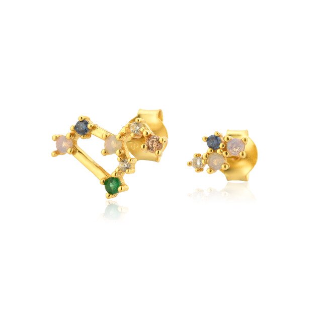 Colorful Zodiac Earrings 