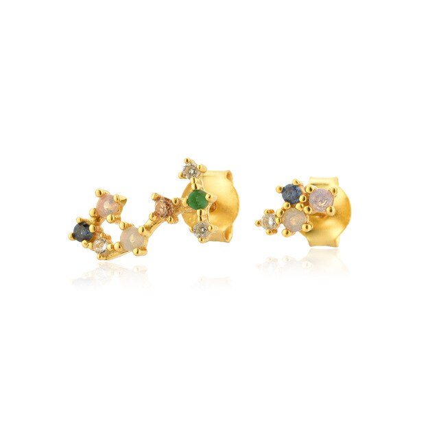 Colorful Zodiac Earrings 