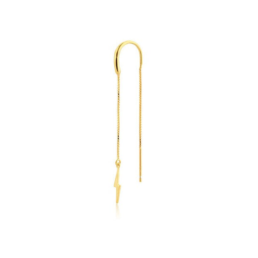 Vann Lightning Gold Earring 