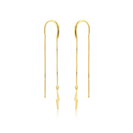 Vann Lightning Gold Earrings 