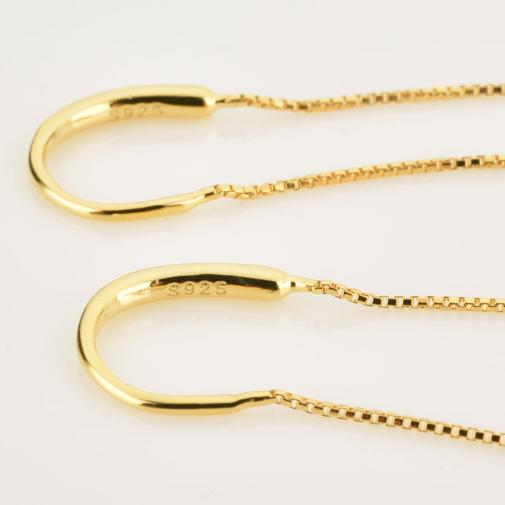 Vann Lightning Gold Earrings 