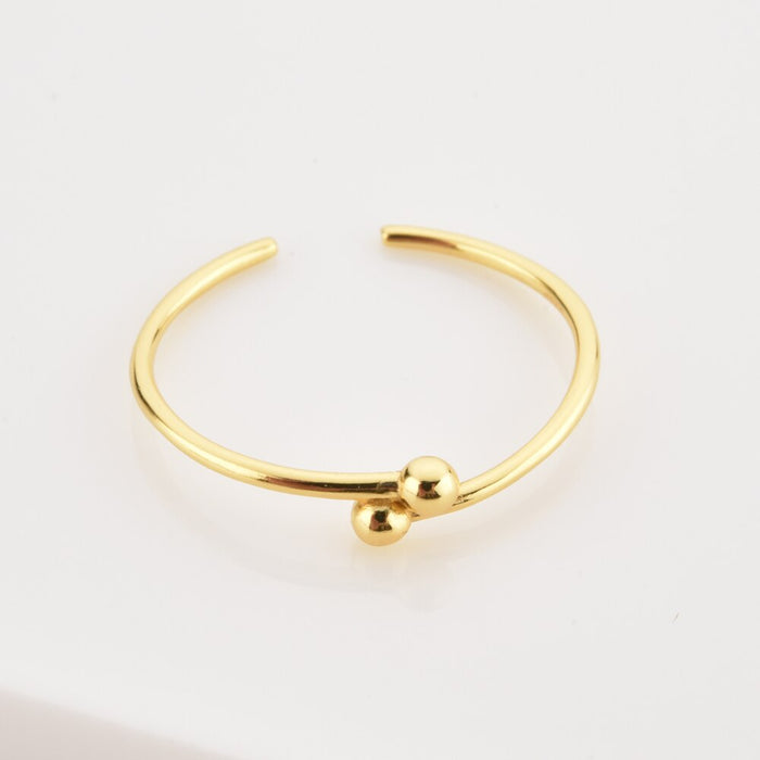 Silver Dots Ring 