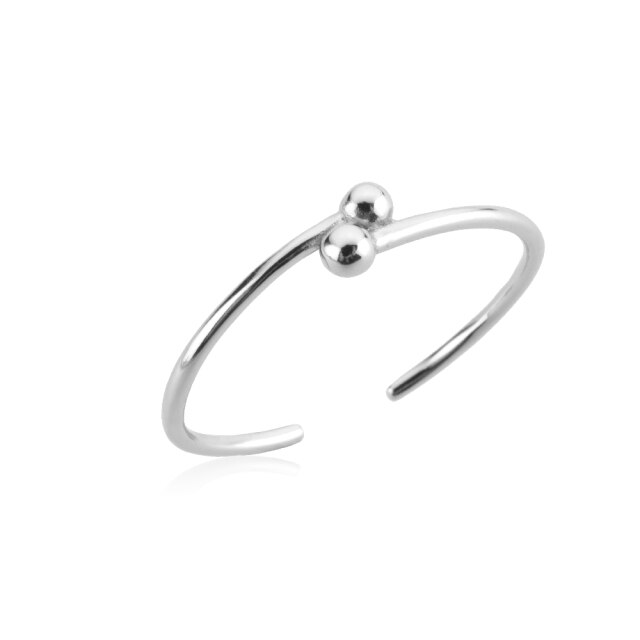 Silver Dots Ring 