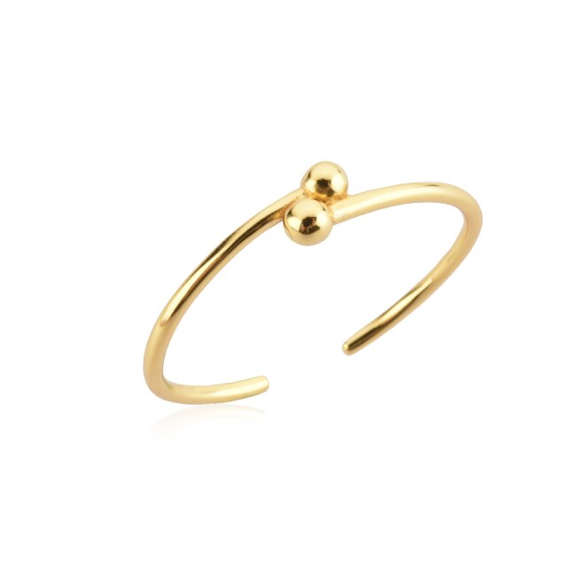 Gold Dots Ring 