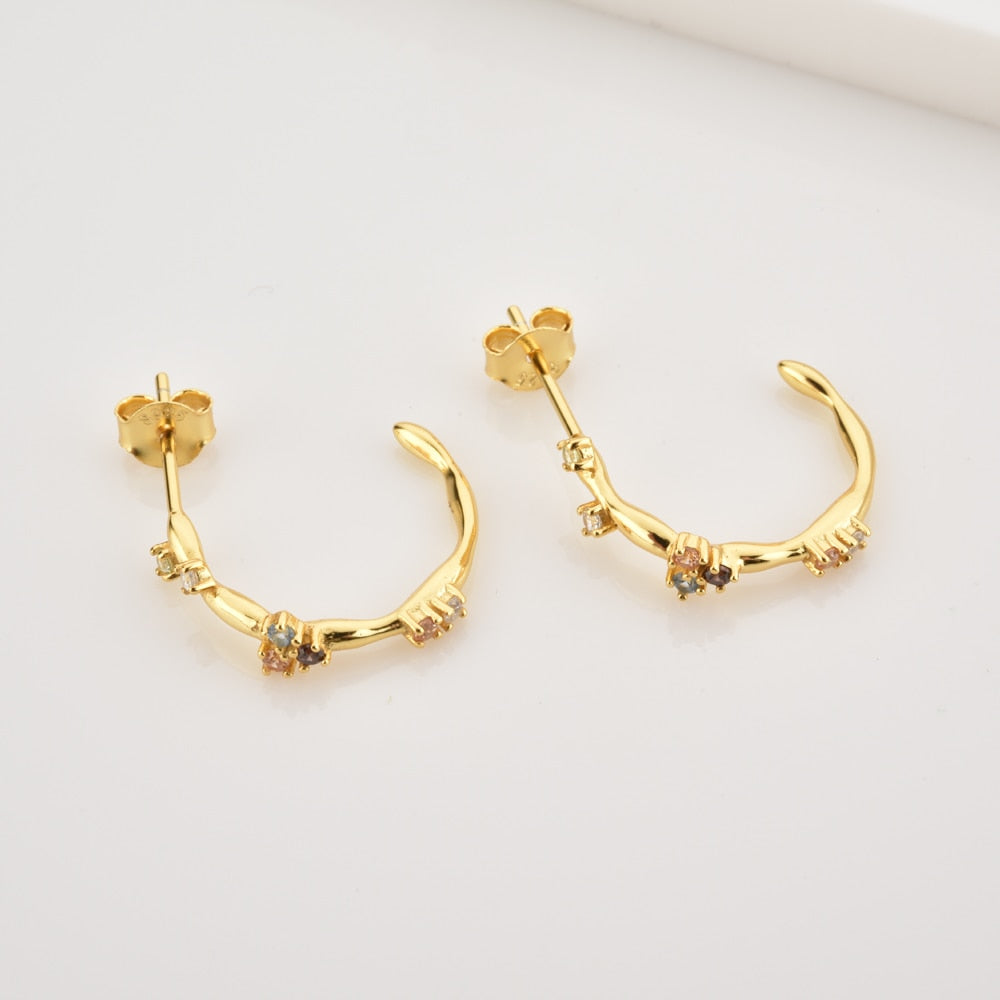 Gold Gant Hoops 