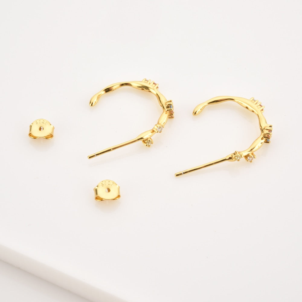 Gold Gant Hoops 