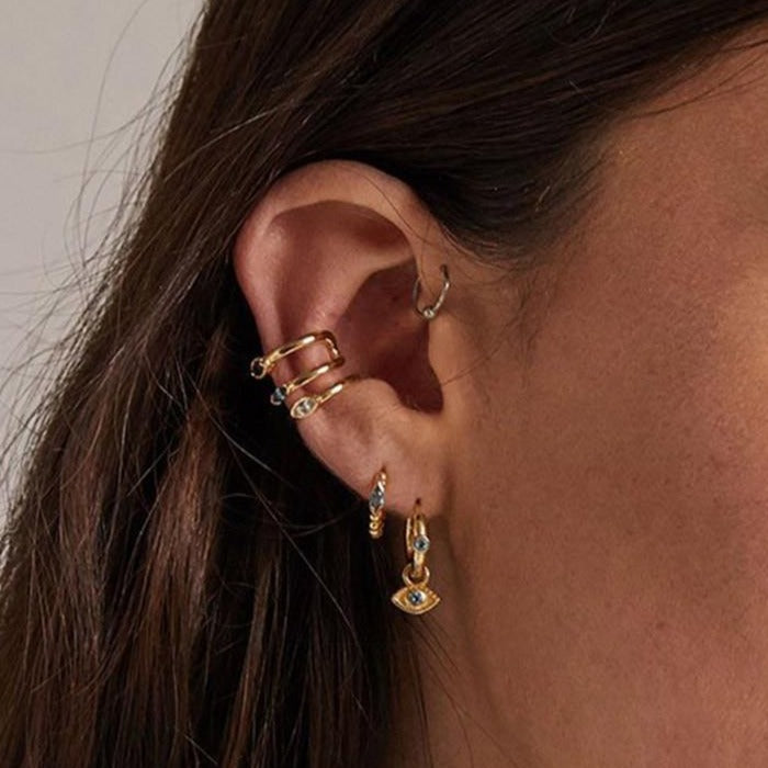 Ear Cuff Krishna Silver 