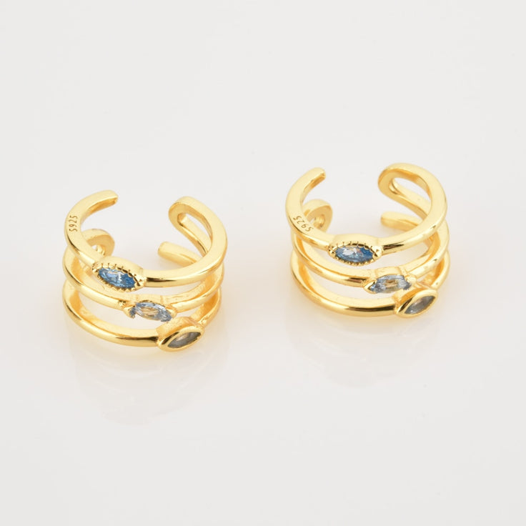 Ear Cuff Krishna Silver 