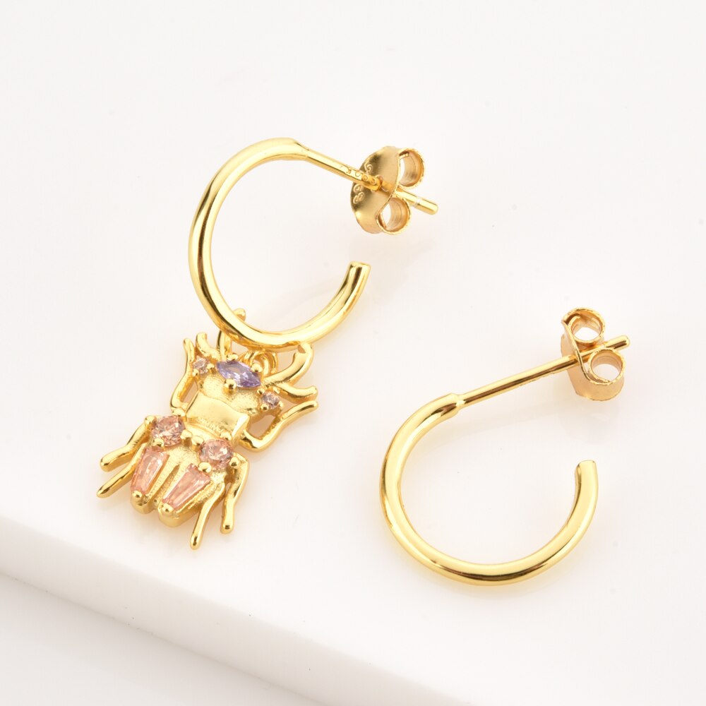 Khepri Gold Earrings 