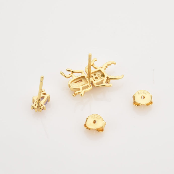 Khepri Gold Earrings 