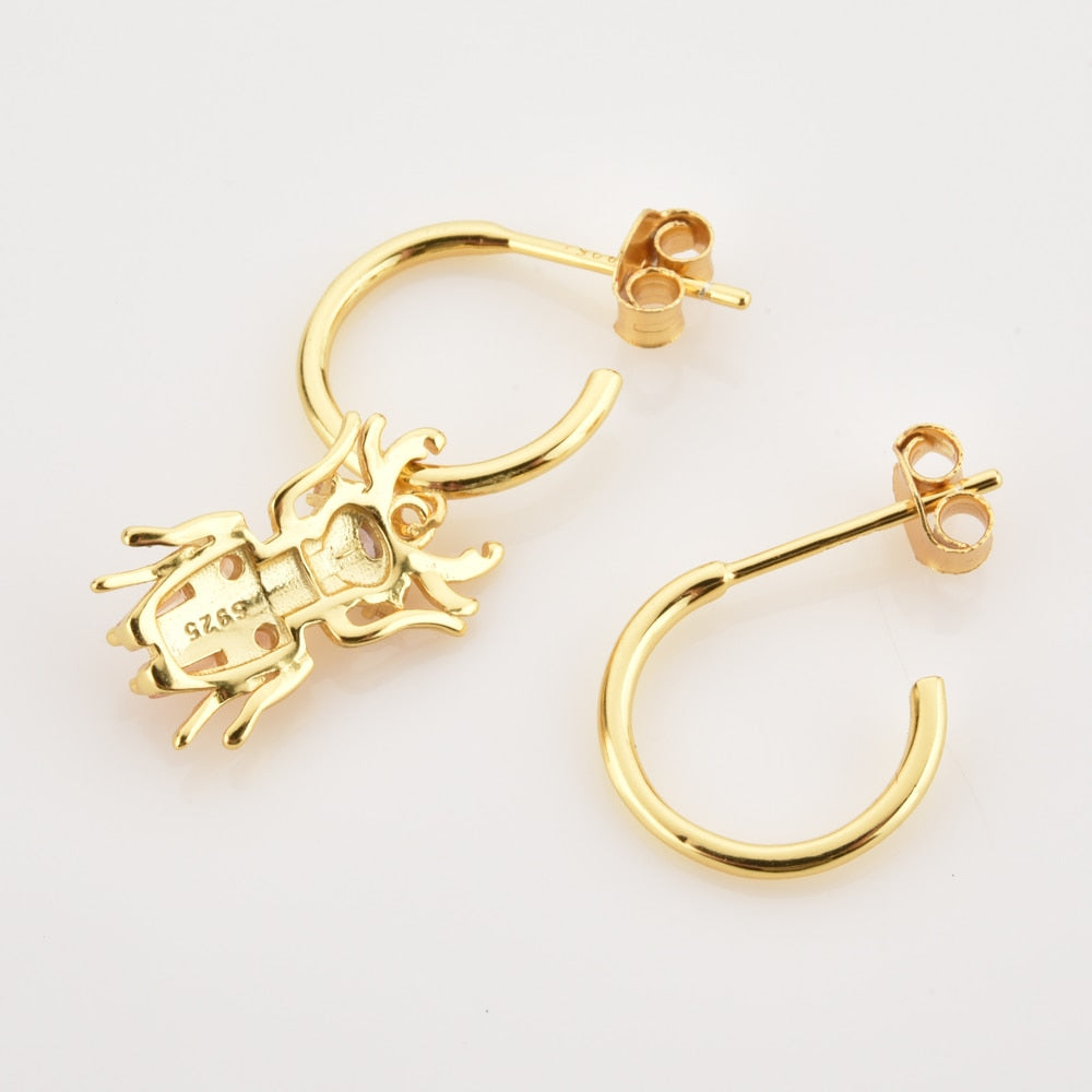 Khepri Gold Earrings 