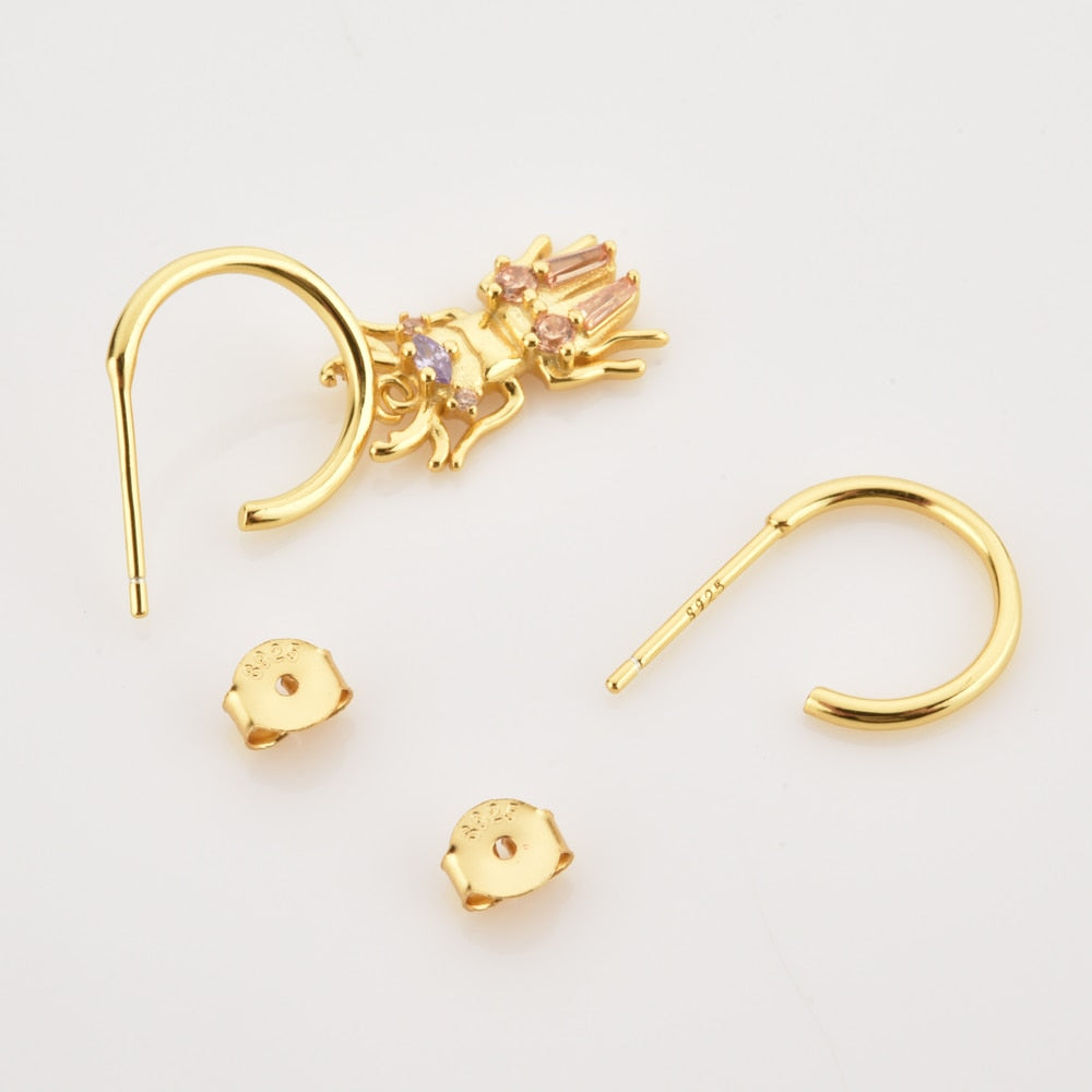 Khepri Gold Earrings 