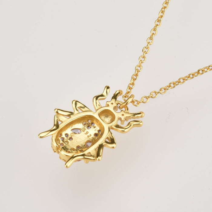 Silver Khepre Necklace 
