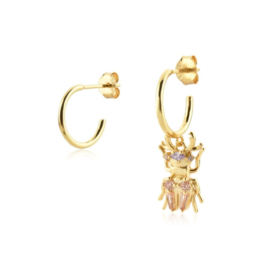 Khepri Gold Earrings 