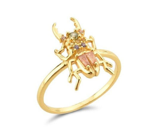 Khepri Gold Ring 