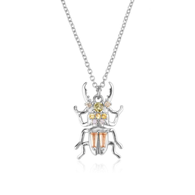 Khepri Silver Necklace 