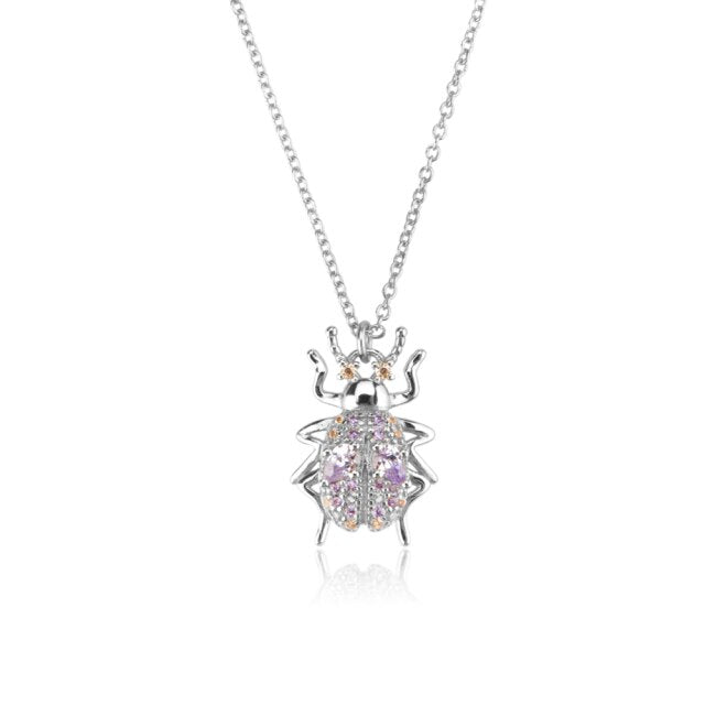 Silver Khepre Necklace 