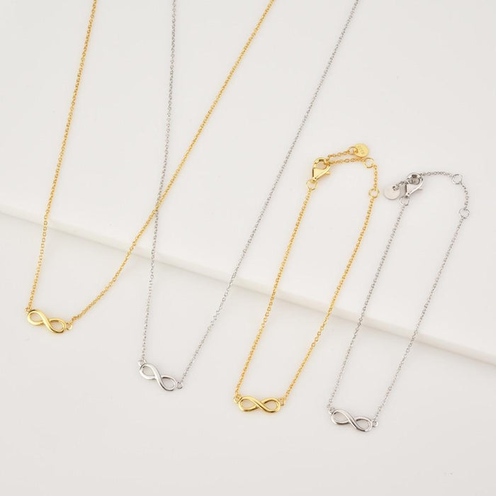 Silver Infinity Bracelet 