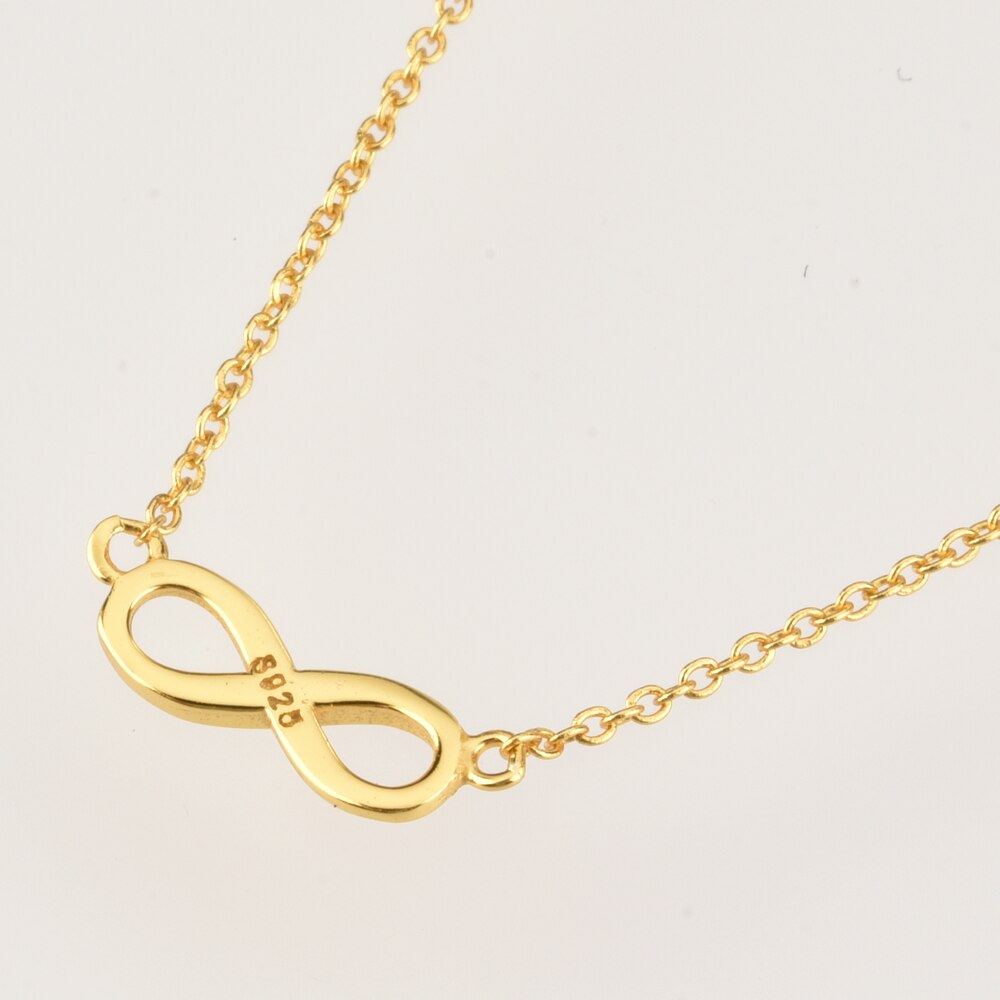 Silver Infinity Necklace 