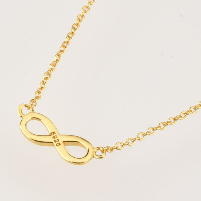 Gold Infinity Necklace 