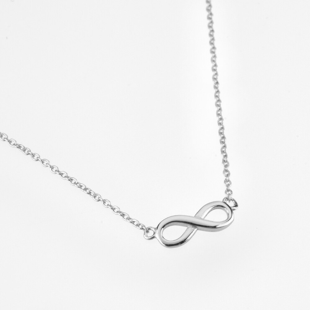 Silver Infinity Necklace 