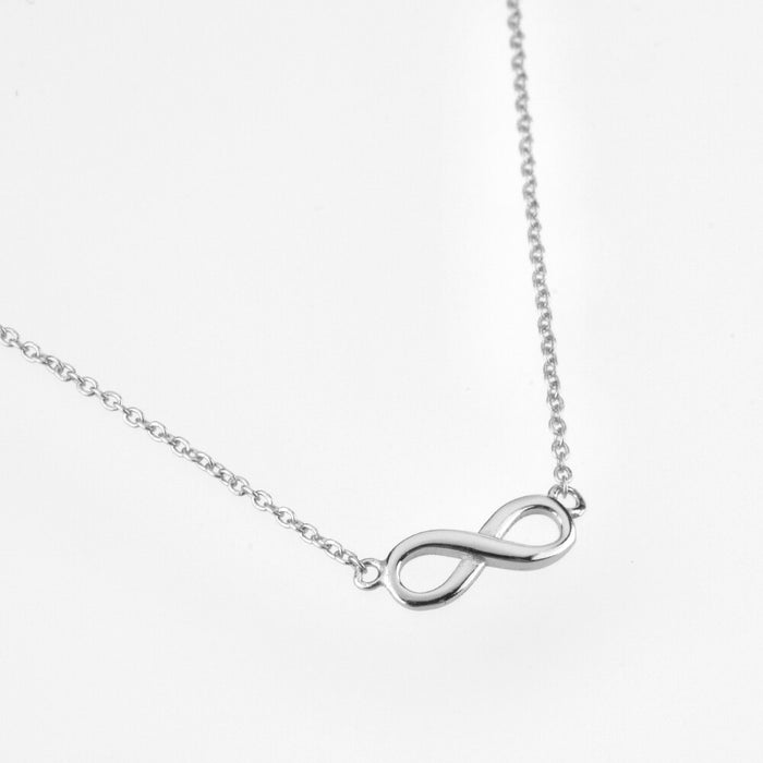 Silver Infinity Necklace 