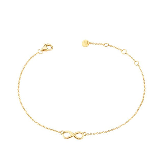 Gold Infinity Bracelet 