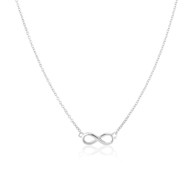 Silver Infinity Necklace 