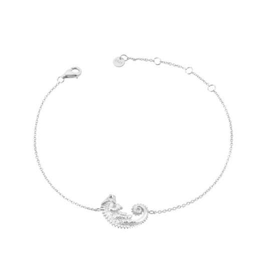Silver Lizard Bracelet 
