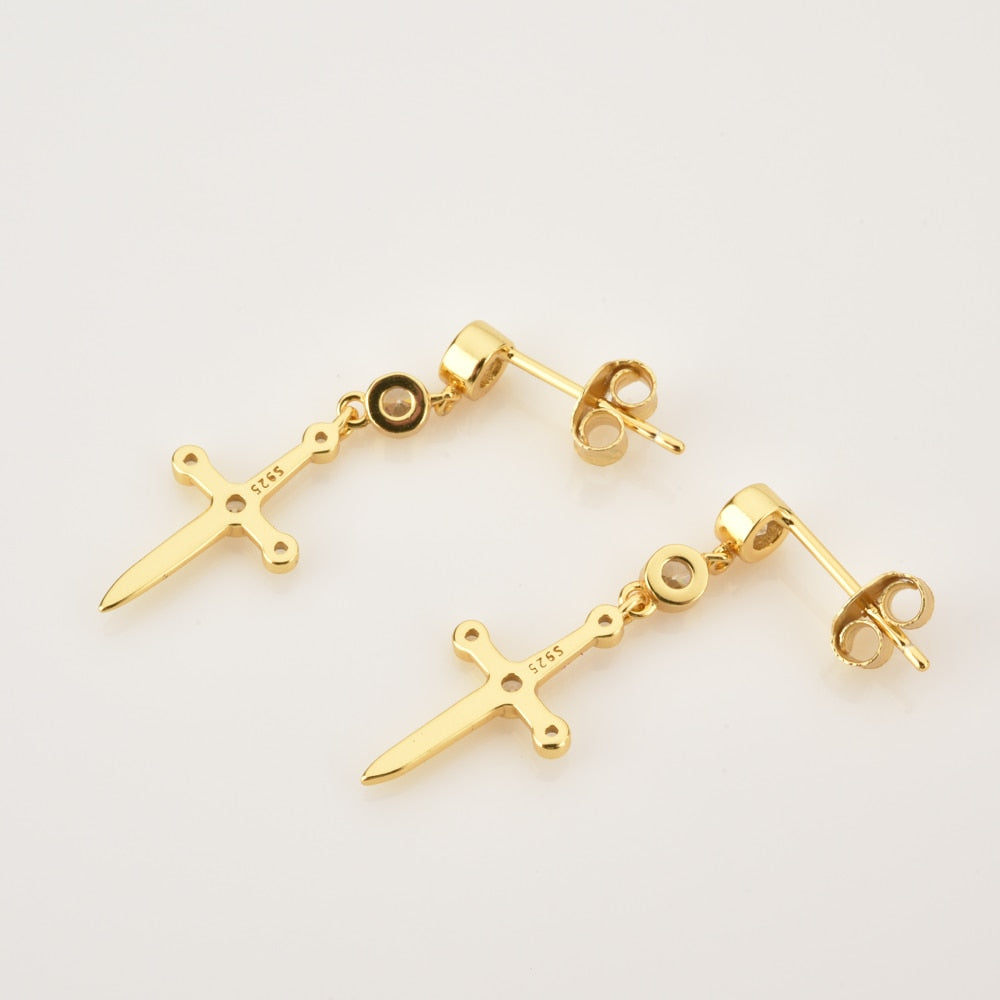 Gold Revenge Earrings