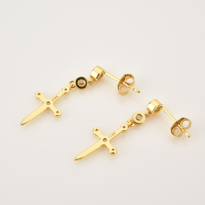 Gold Revenge Earrings