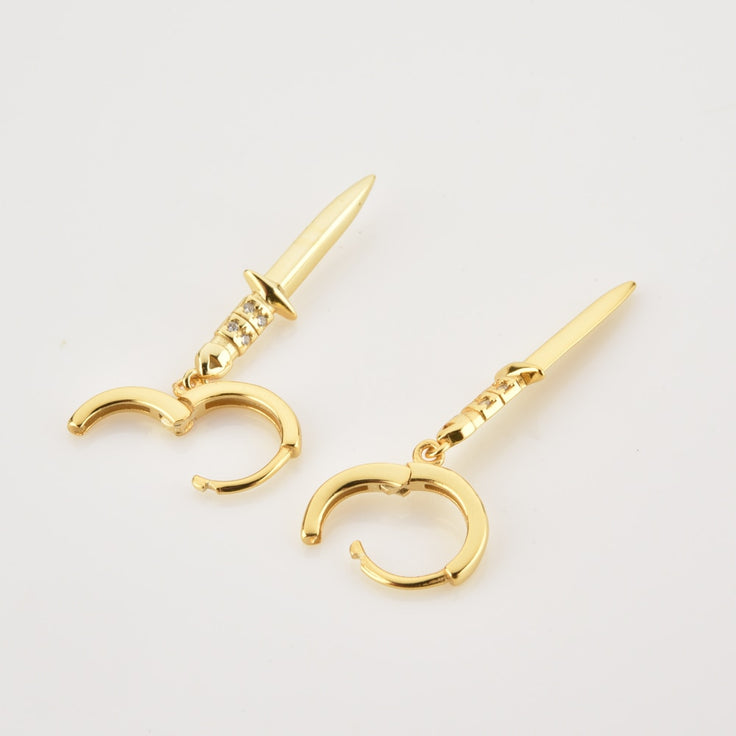Themis Gold Earrings