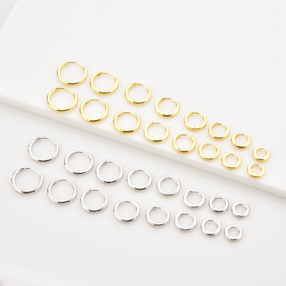 Aros Mini Basic Plata - 5, 6, 7, 8, 9, 10, 11 y 12mm