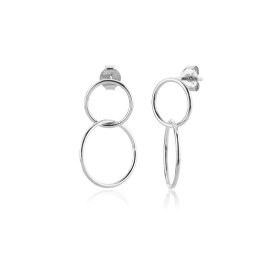 Two Silver Earrings