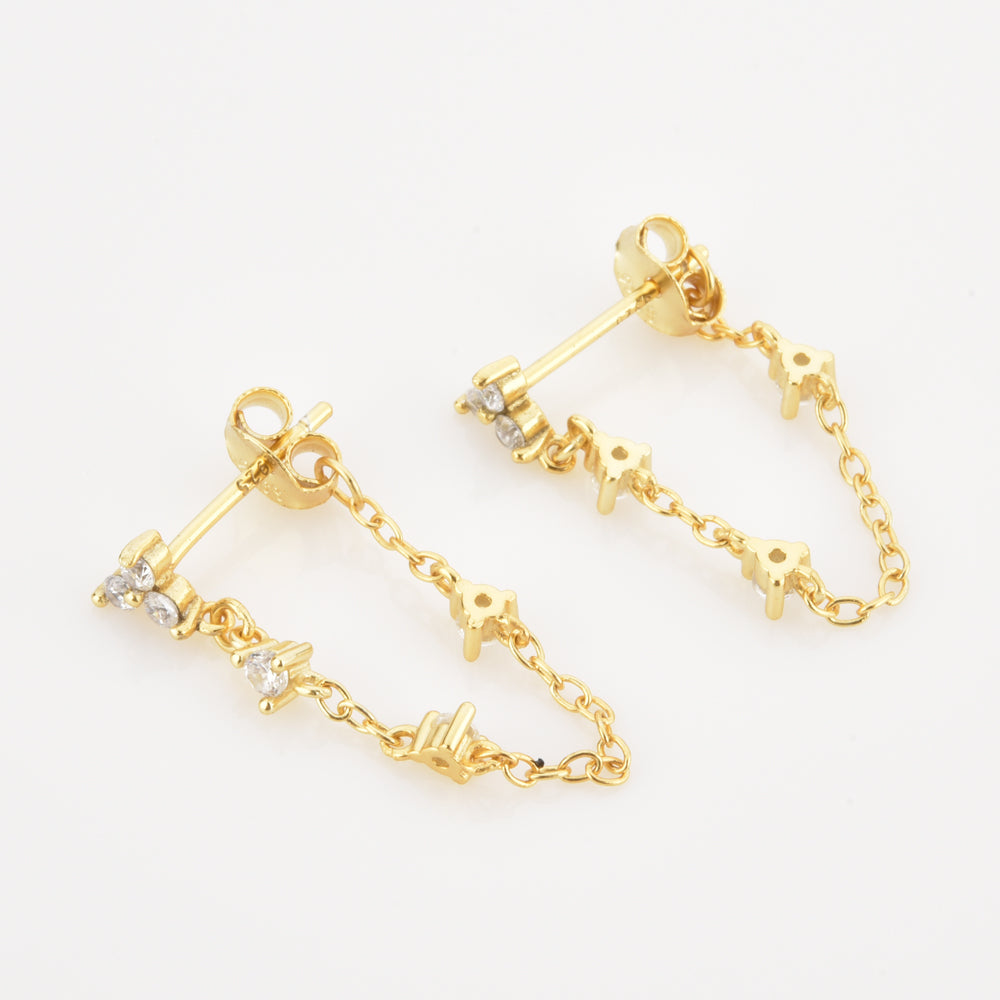 Pendientes Alida Oro