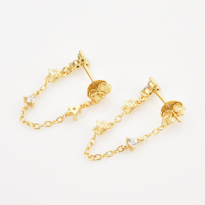 Pendientes Alida Oro