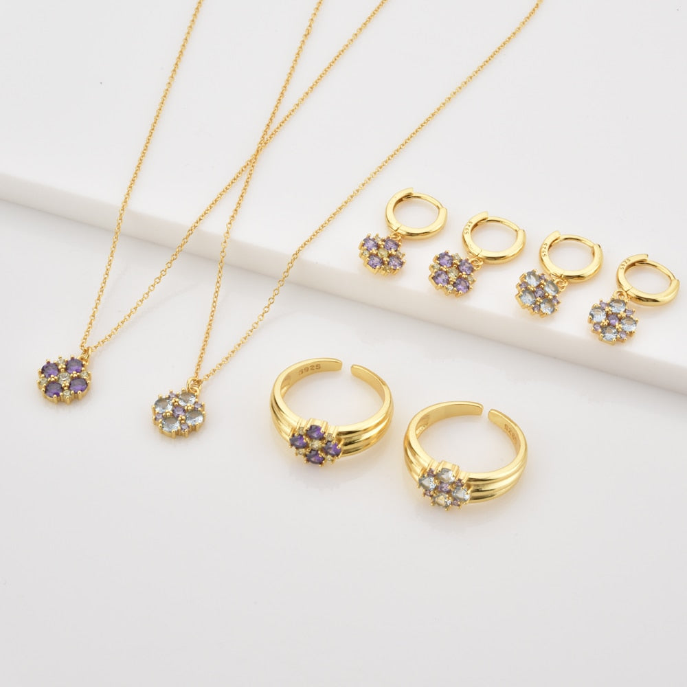 Parisa Light Blue Ring