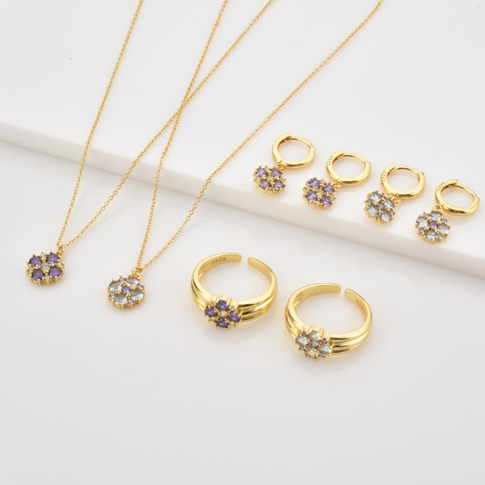 Parisa Light Blue Necklace