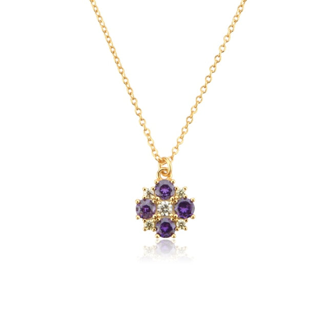 Parisa Lilac Necklace